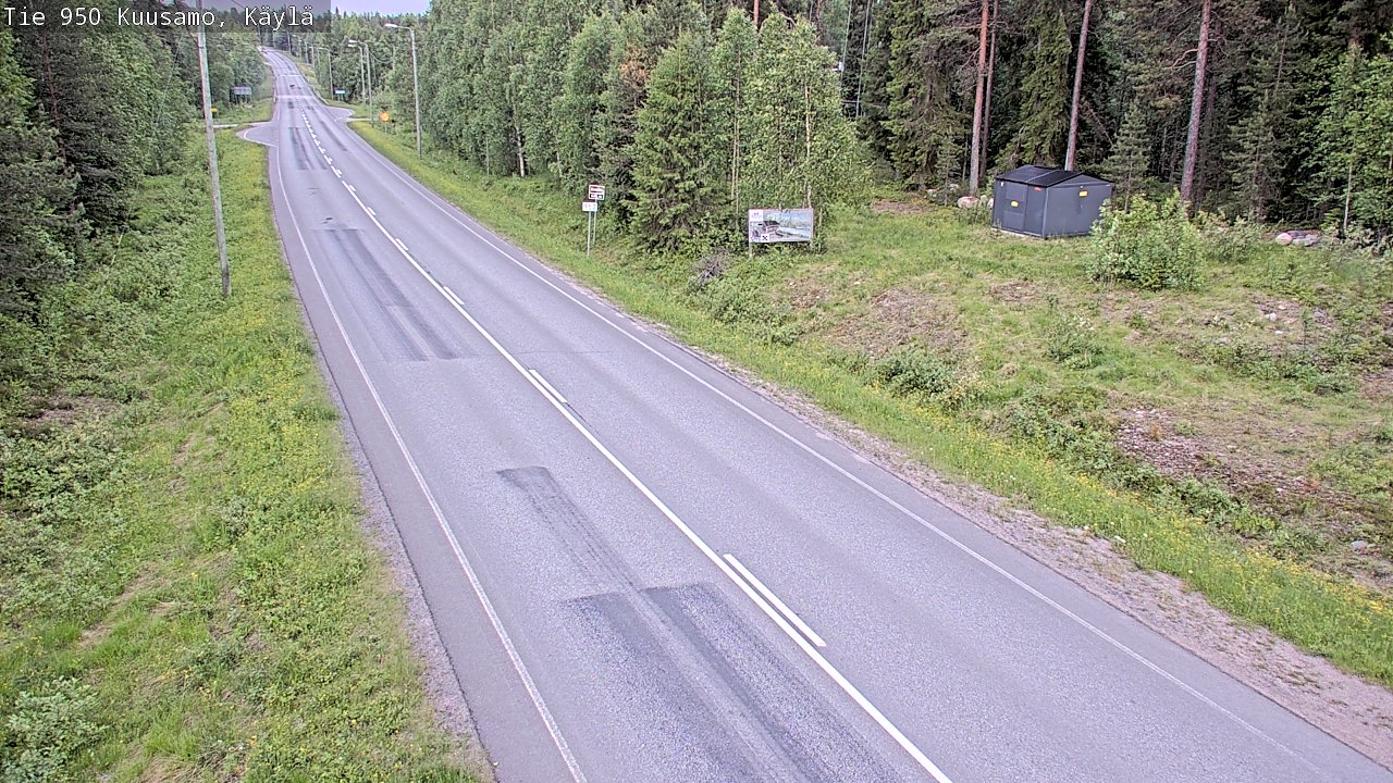Kelikamerat Kuva Tie 950 Kuusamo, Käylä, Kuusamo, Pohjois-Pohjanmaa