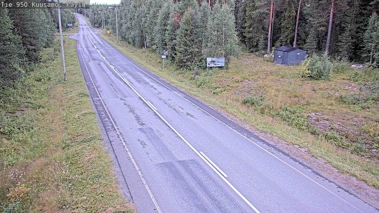 Kelikamerat Kuva Tie 950 Kuusamo, Käylä, Kuusamo, Pohjois-Pohjanmaa