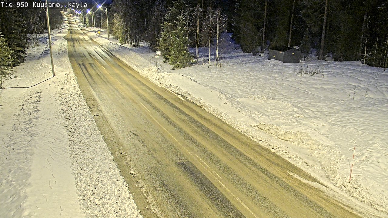 Kelikamerat Kuva Tie 950 Kuusamo, Käylä, Kuusamo, Pohjois-Pohjanmaa