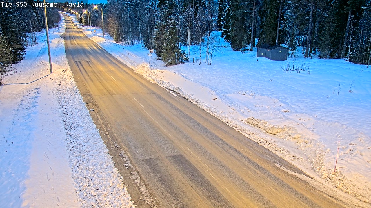 Kelikamerat Kuva Tie 950 Kuusamo, Käylä, Kuusamo, Pohjois-Pohjanmaa