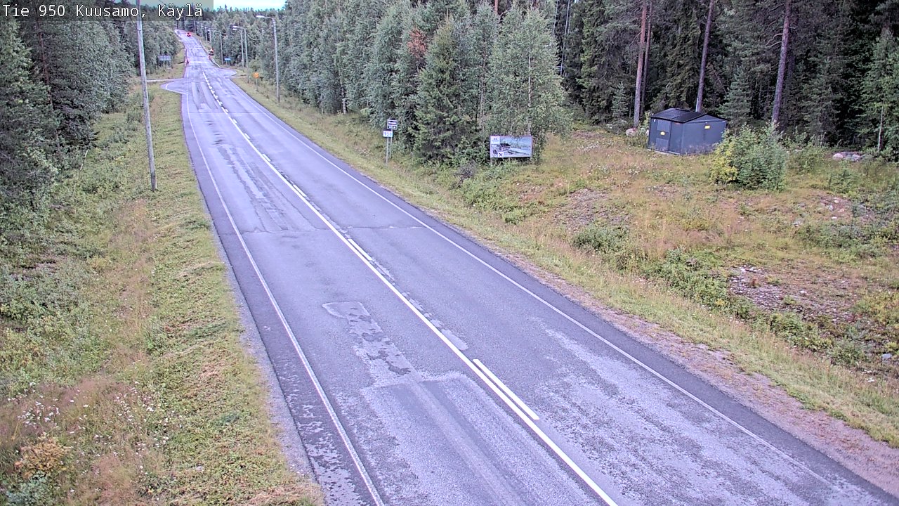Kelikamerat Kuva Tie 950 Kuusamo, Käylä, Kuusamo, Pohjois-Pohjanmaa