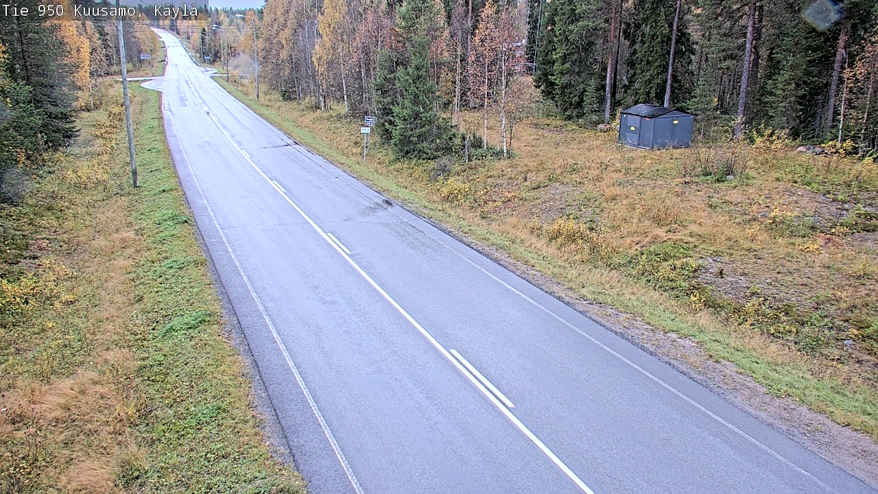 Weather Camera Image Road 950 Kuusamo, Käylä, Kuusamo, Pohjois-Pohjanmaa