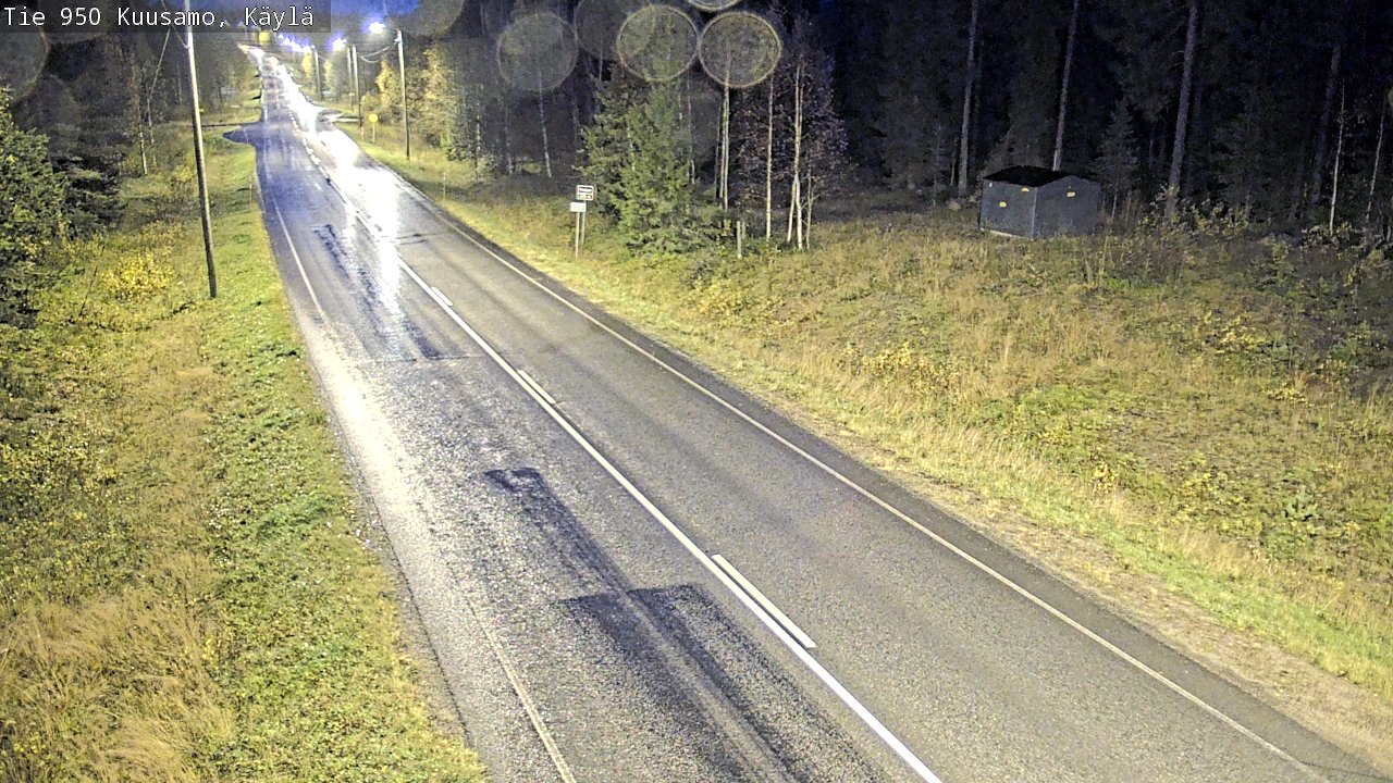Weather Camera Image Road 950 Kuusamo, Käylä, Kuusamo, Pohjois-Pohjanmaa