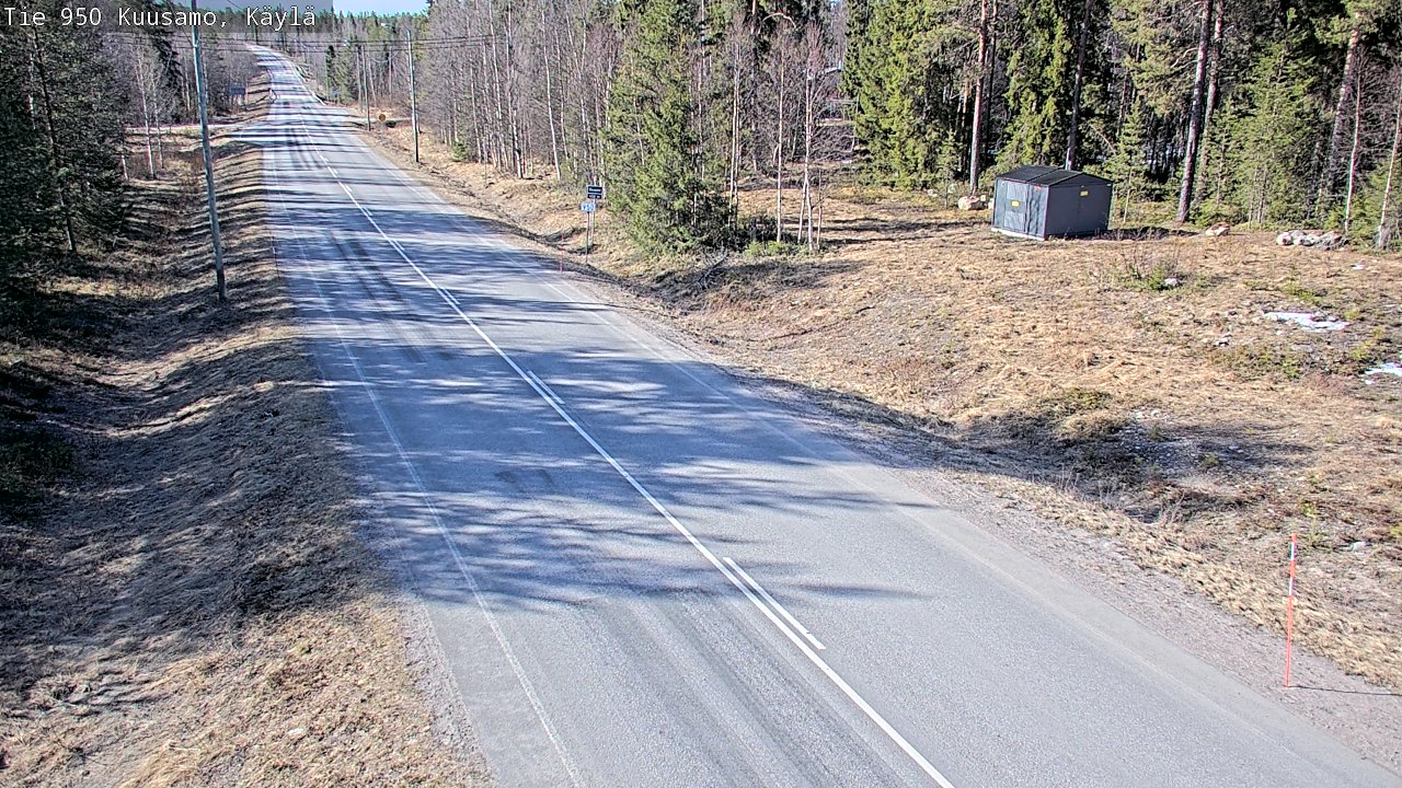 Kelikamerat Kuva Tie 950 Kuusamo, Käylä, Kuusamo, Pohjois-Pohjanmaa