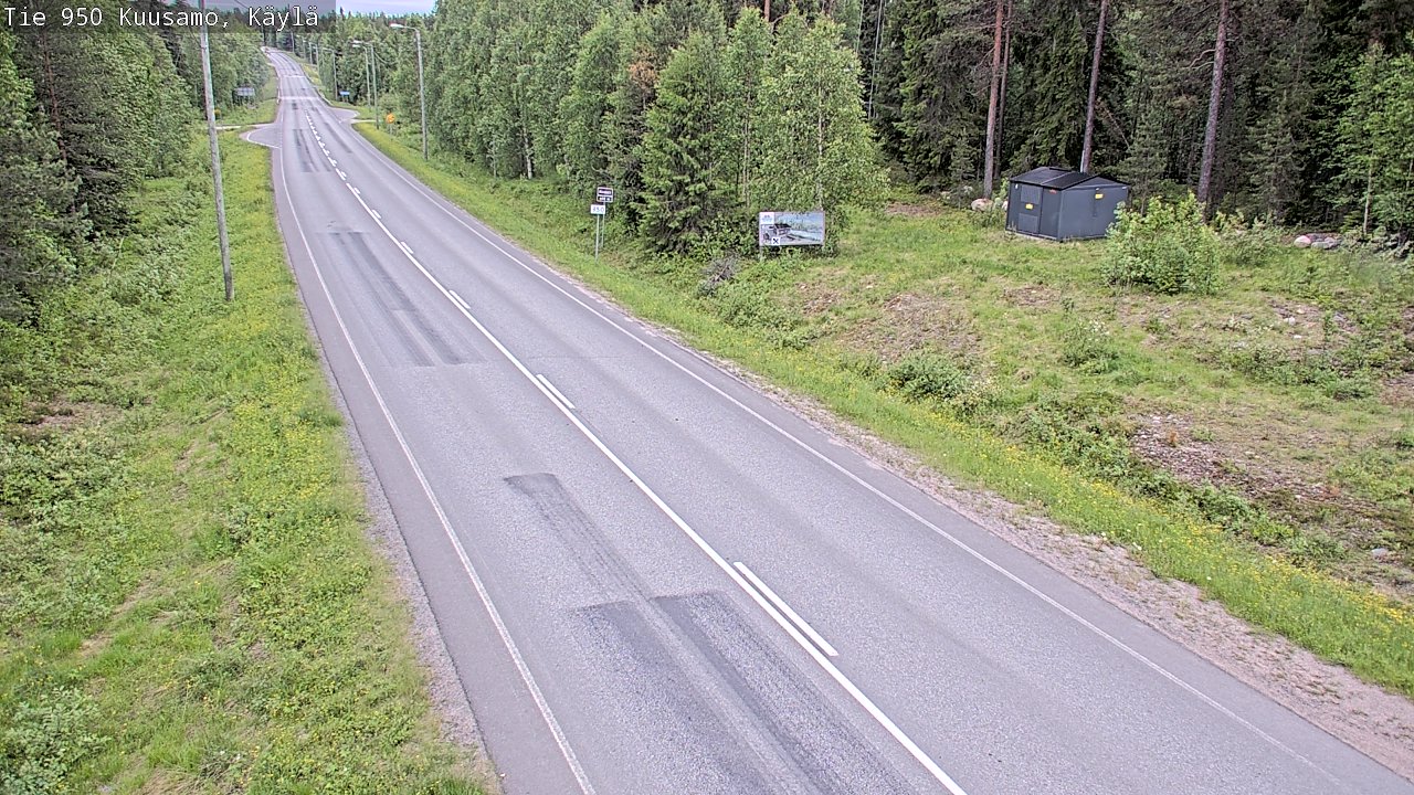 Kelikamerat Kuva Tie 950 Kuusamo, Käylä, Kuusamo, Pohjois-Pohjanmaa
