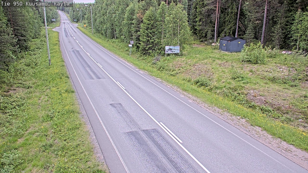 Kelikamerat Kuva Tie 950 Kuusamo, Käylä, Kuusamo, Pohjois-Pohjanmaa