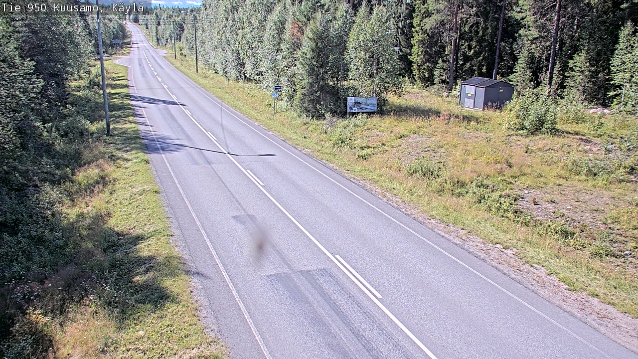 Weather Camera Image Road 950 Kuusamo, Käylä, Kuusamo, Pohjois-Pohjanmaa