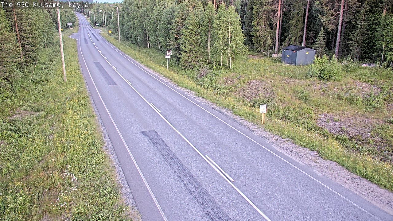 Kelikamerat Kuva Tie 950 Kuusamo, Käylä, Kuusamo, Pohjois-Pohjanmaa