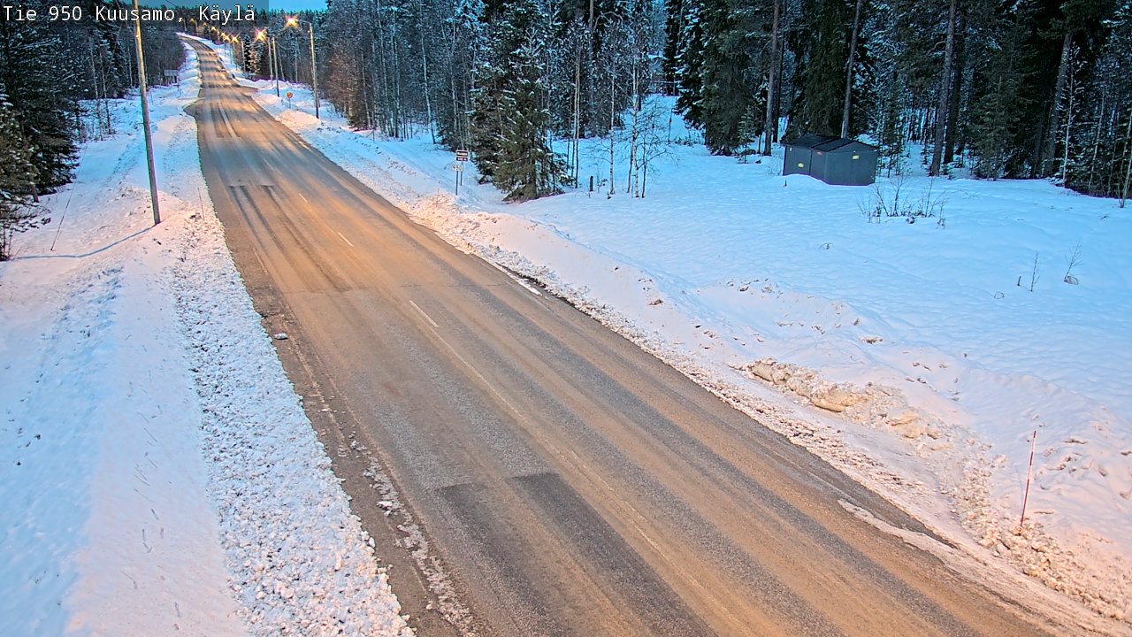 Kelikamerat Kuva Tie 950 Kuusamo, Käylä, Kuusamo, Pohjois-Pohjanmaa