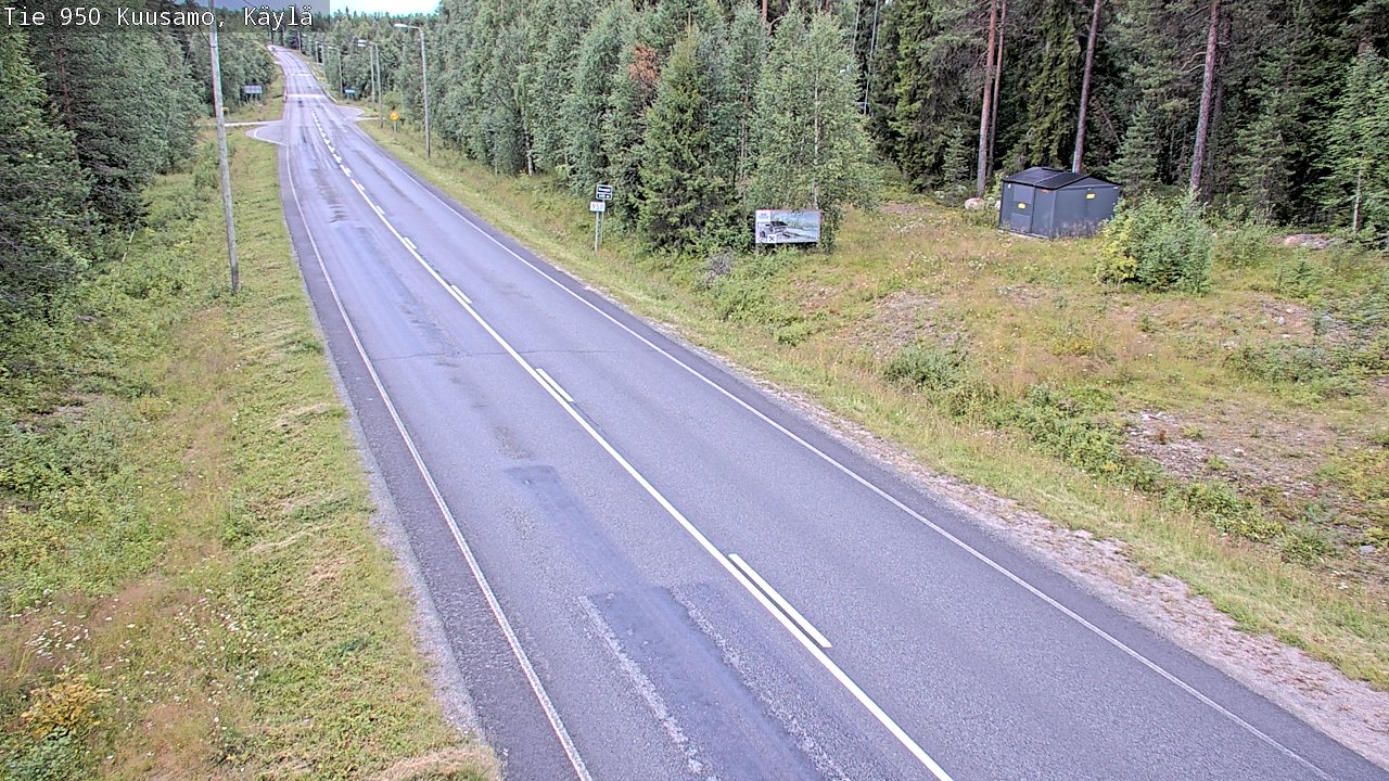 Kelikamerat Kuva Tie 950 Kuusamo, Käylä, Kuusamo, Pohjois-Pohjanmaa