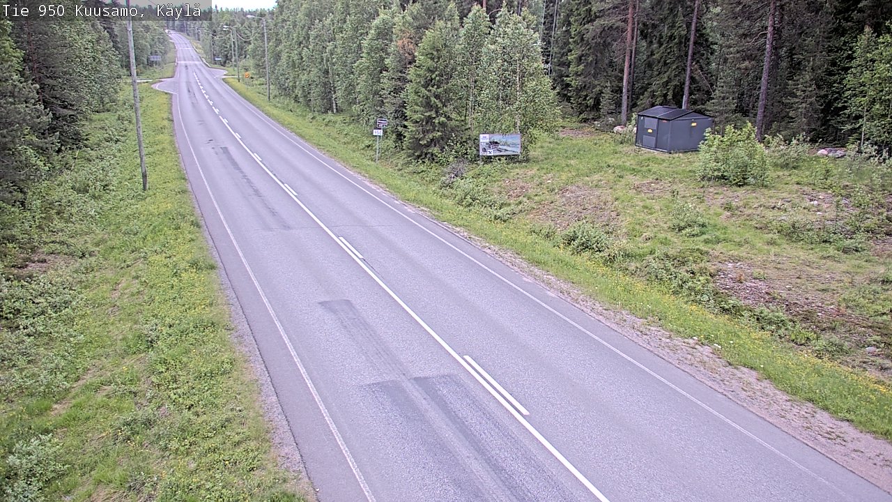 Kelikamerat Kuva Tie 950 Kuusamo, Käylä, Kuusamo, Pohjois-Pohjanmaa