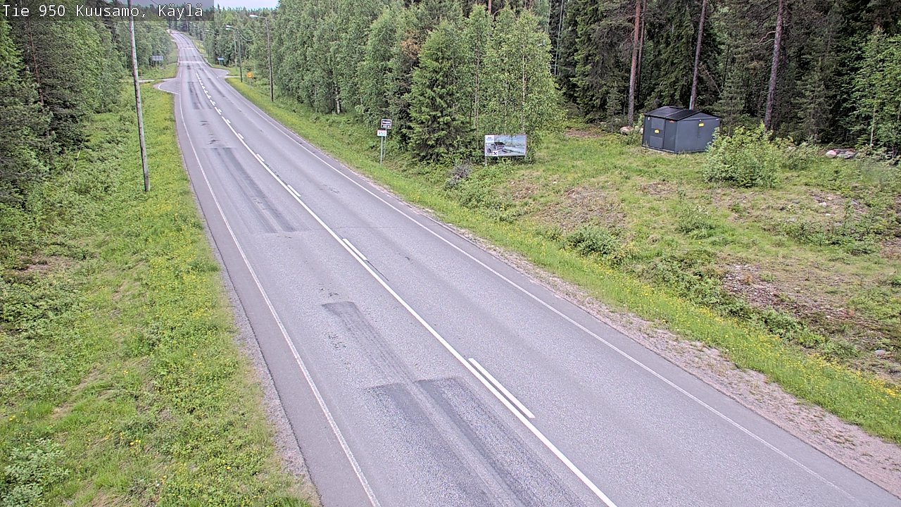 Kelikamerat Kuva Tie 950 Kuusamo, Käylä, Kuusamo, Pohjois-Pohjanmaa