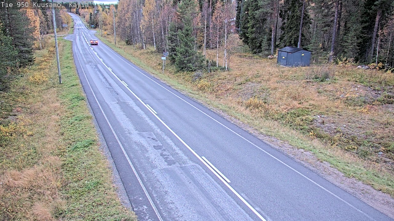 Weather Camera Image Road 950 Kuusamo, Käylä, Kuusamo, Pohjois-Pohjanmaa