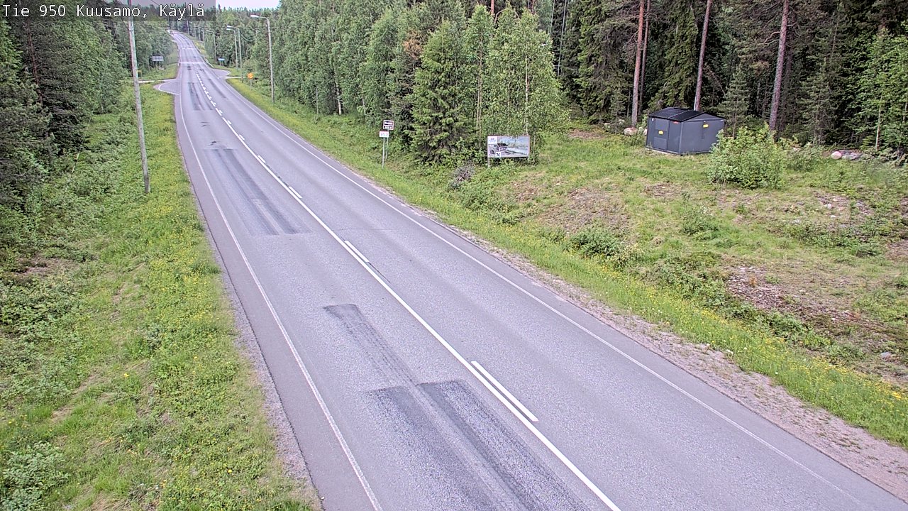Kelikamerat Kuva Tie 950 Kuusamo, Käylä, Kuusamo, Pohjois-Pohjanmaa