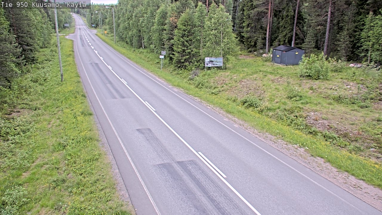 Kelikamerat Kuva Tie 950 Kuusamo, Käylä, Kuusamo, Pohjois-Pohjanmaa