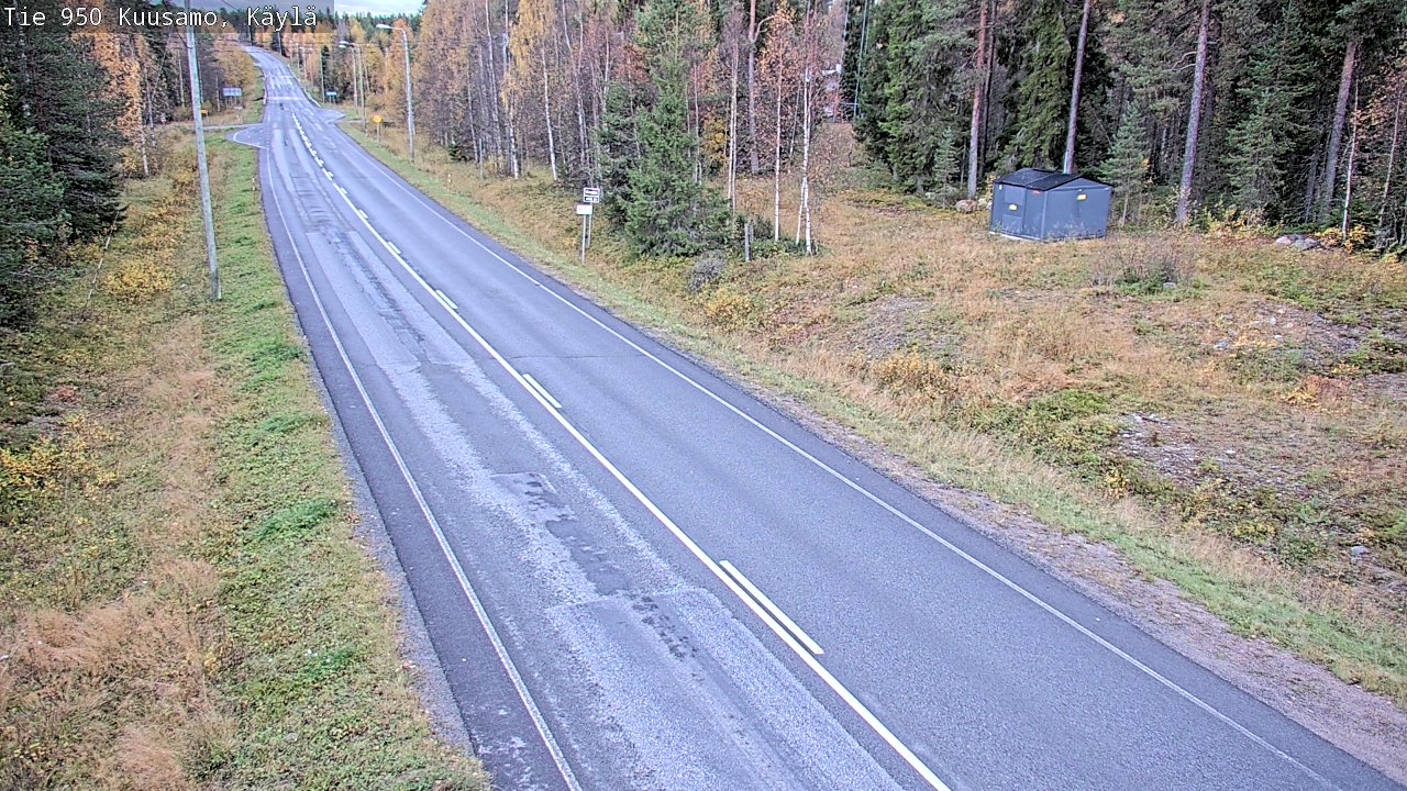 Weather Camera Image Road 950 Kuusamo, Käylä, Kuusamo, Pohjois-Pohjanmaa