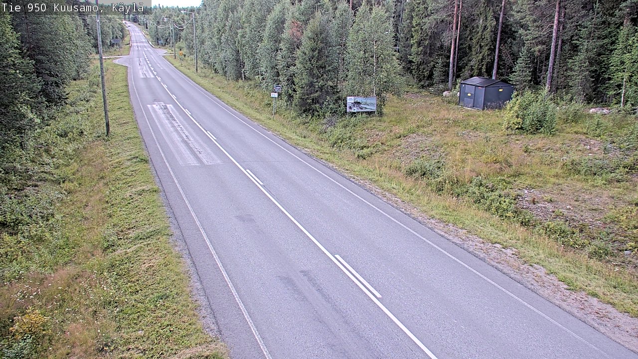 Kelikamerat Kuva Tie 950 Kuusamo, Käylä, Kuusamo, Pohjois-Pohjanmaa