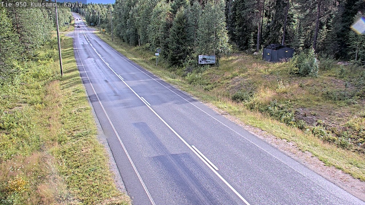 Kelikamerat Kuva Tie 950 Kuusamo, Käylä, Kuusamo, Pohjois-Pohjanmaa