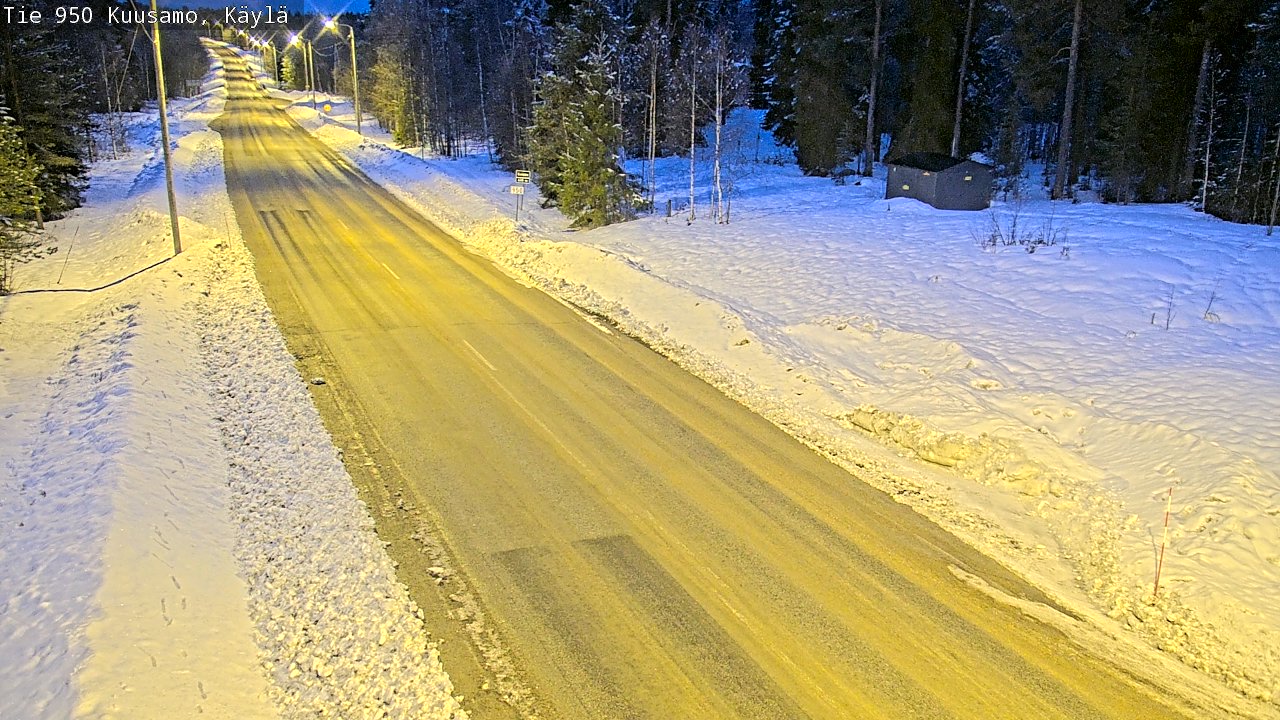 Kelikamerat Kuva Tie 950 Kuusamo, Käylä, Kuusamo, Pohjois-Pohjanmaa