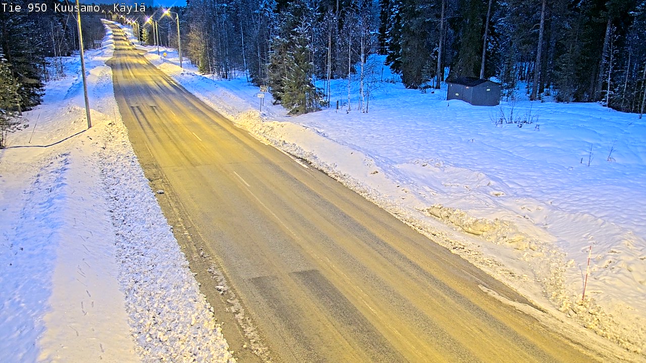 Kelikamerat Kuva Tie 950 Kuusamo, Käylä, Kuusamo, Pohjois-Pohjanmaa