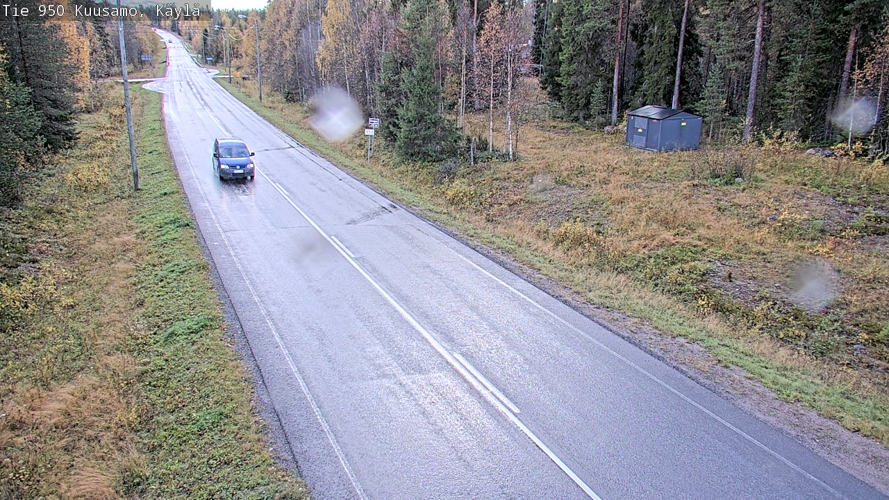 Weather Camera Image Road 950 Kuusamo, Käylä, Kuusamo, Pohjois-Pohjanmaa