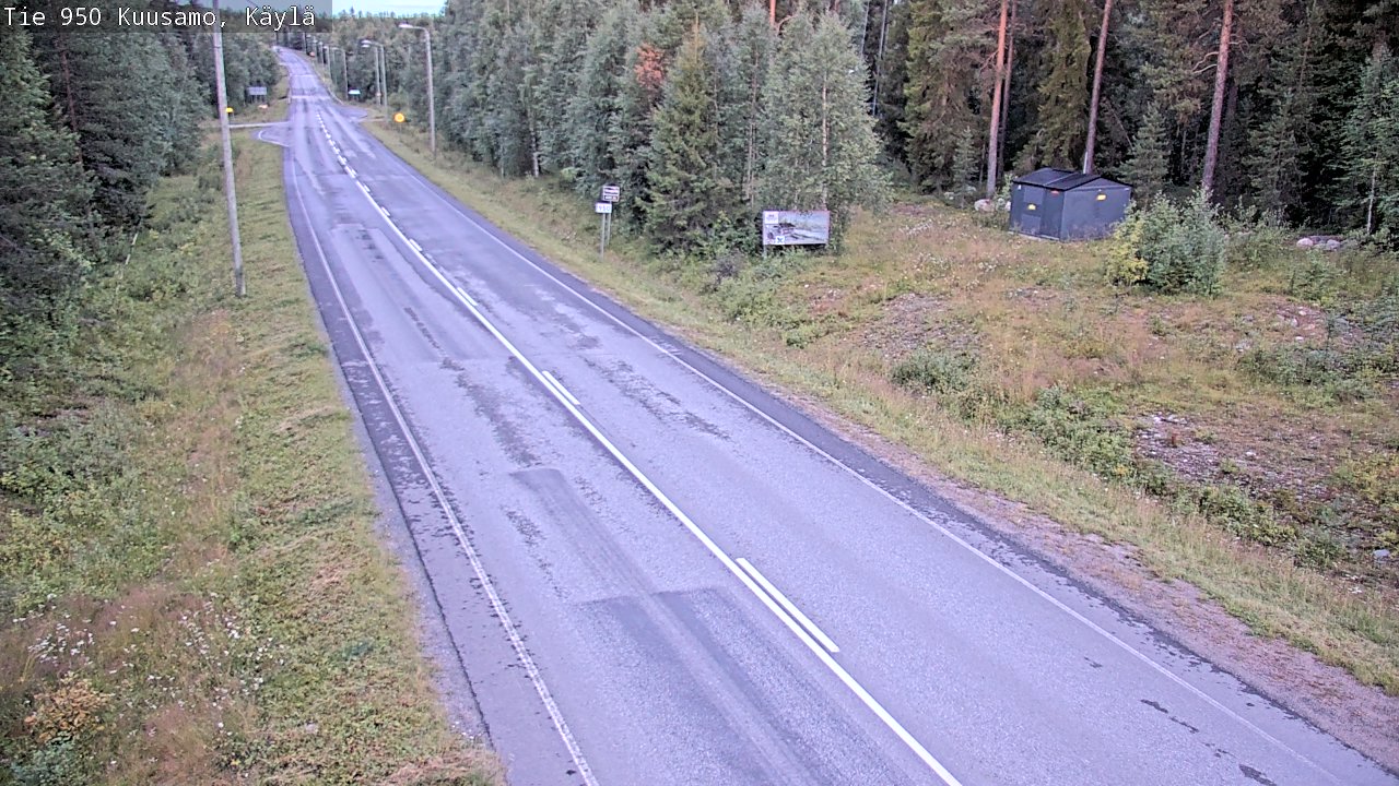Kelikamerat Kuva Tie 950 Kuusamo, Käylä, Kuusamo, Pohjois-Pohjanmaa