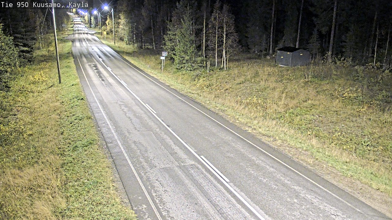 Weather Camera Image Road 950 Kuusamo, Käylä, Kuusamo, Pohjois-Pohjanmaa