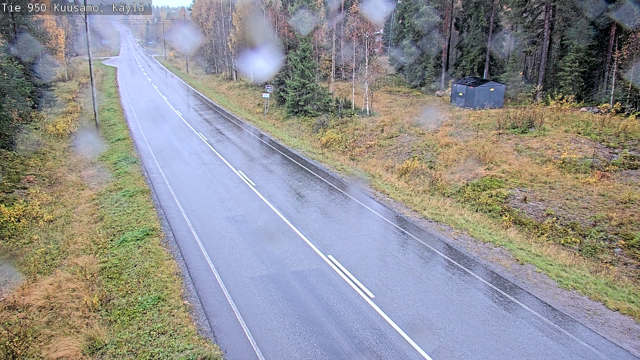 Weather Camera Image Road 950 Kuusamo, Käylä, Kuusamo, Pohjois-Pohjanmaa
