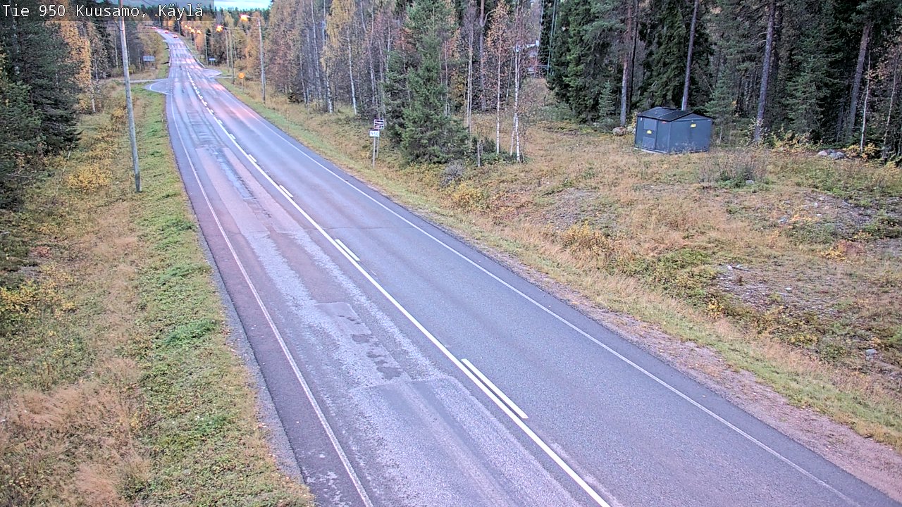 Weather Camera Image Road 950 Kuusamo, Käylä, Kuusamo, Pohjois-Pohjanmaa