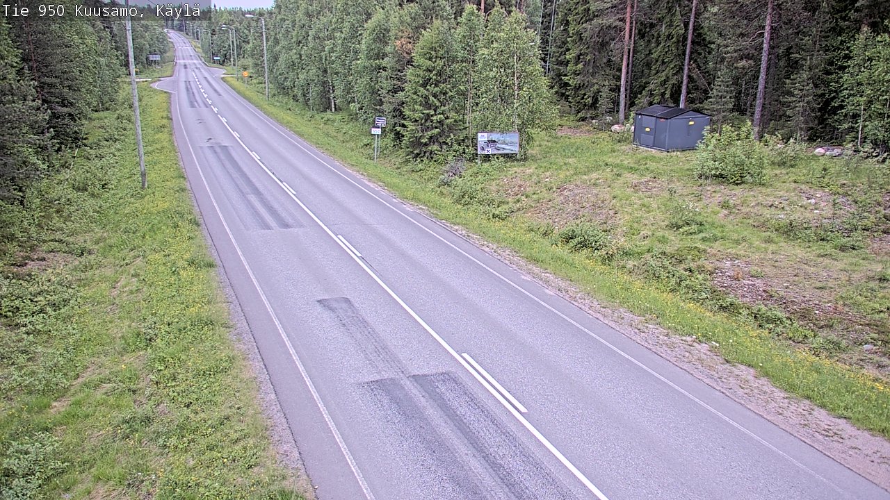 Kelikamerat Kuva Tie 950 Kuusamo, Käylä, Kuusamo, Pohjois-Pohjanmaa