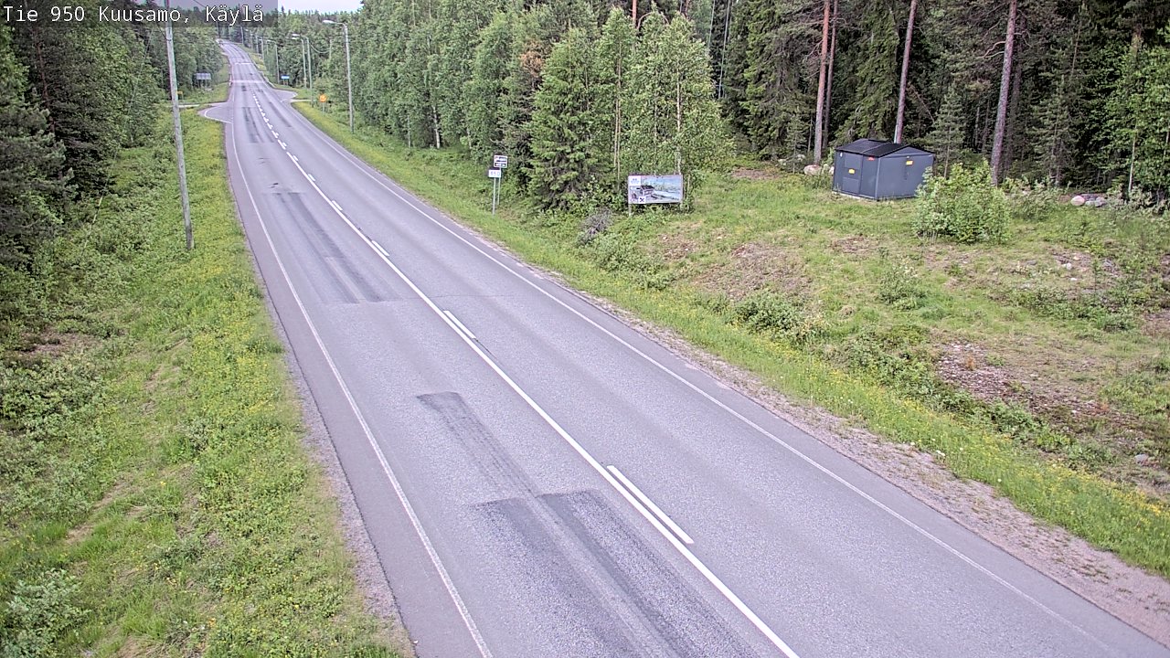 Kelikamerat Kuva Tie 950 Kuusamo, Käylä, Kuusamo, Pohjois-Pohjanmaa