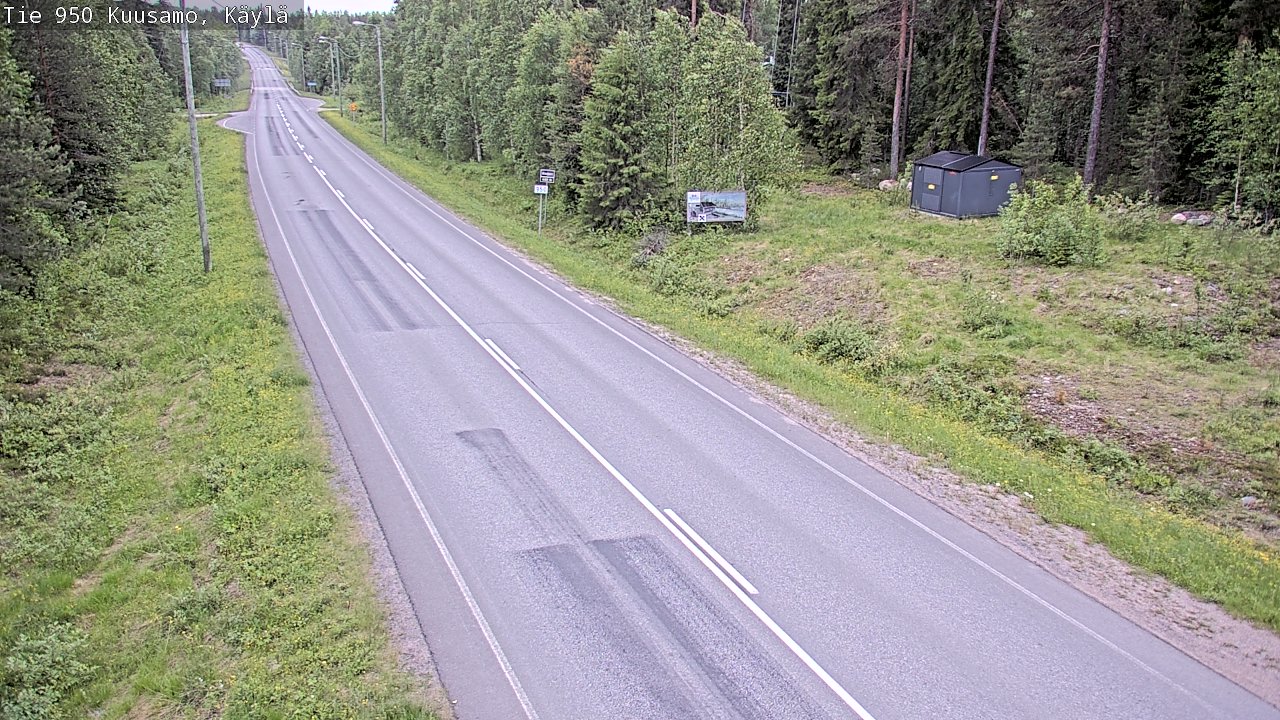 Kelikamerat Kuva Tie 950 Kuusamo, Käylä, Kuusamo, Pohjois-Pohjanmaa
