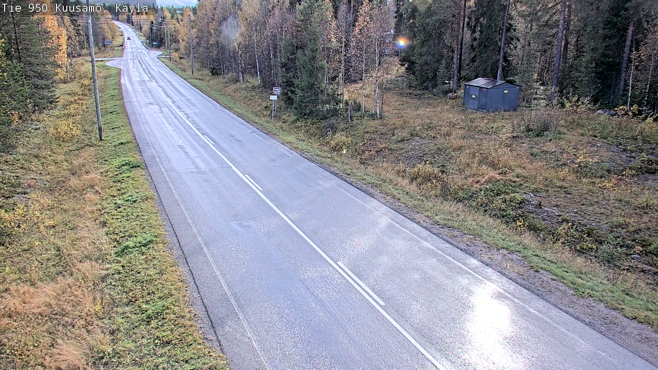 Weather Camera Image Road 950 Kuusamo, Käylä, Kuusamo, Pohjois-Pohjanmaa
