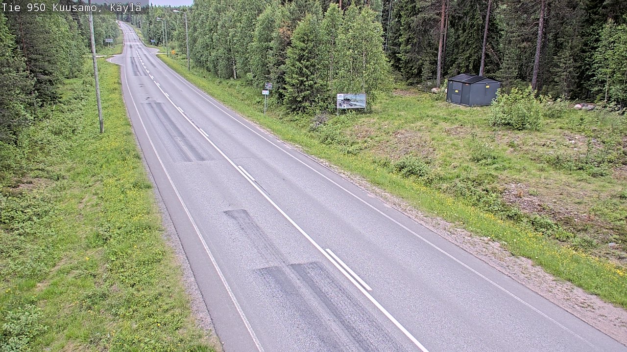 Kelikamerat Kuva Tie 950 Kuusamo, Käylä, Kuusamo, Pohjois-Pohjanmaa
