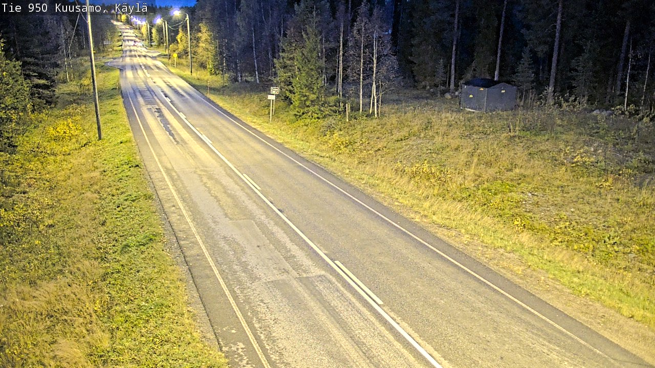 Weather Camera Image Road 950 Kuusamo, Käylä, Kuusamo, Pohjois-Pohjanmaa