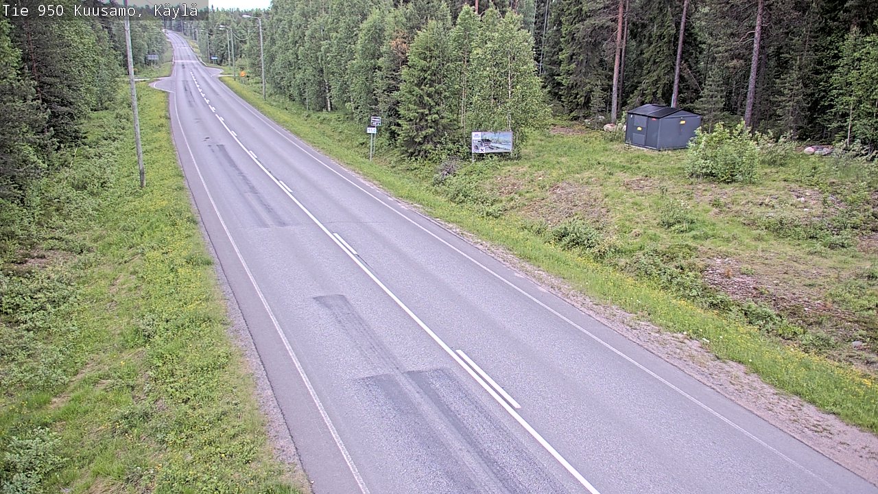 Kelikamerat Kuva Tie 950 Kuusamo, Käylä, Kuusamo, Pohjois-Pohjanmaa