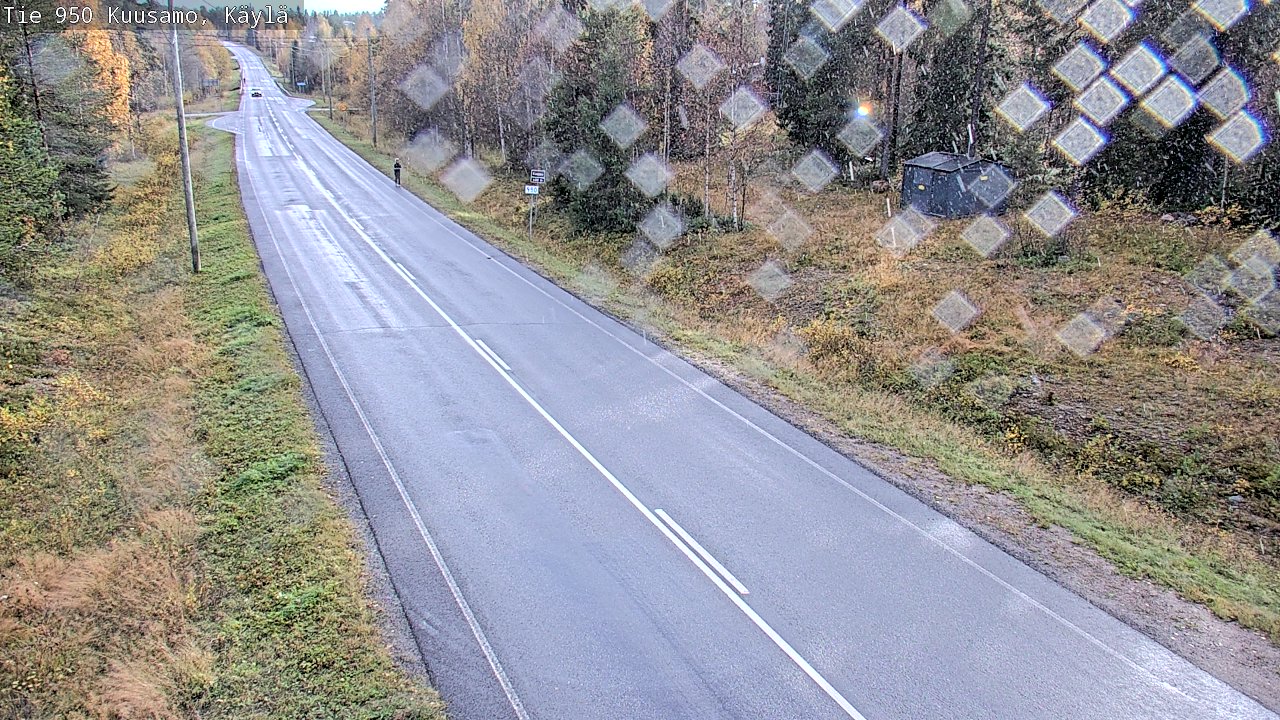 Weather Camera Image Road 950 Kuusamo, Käylä, Kuusamo, Pohjois-Pohjanmaa