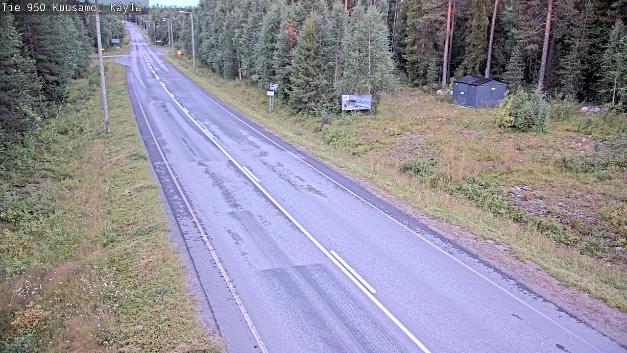 Kelikamerat Kuva Tie 950 Kuusamo, Käylä, Kuusamo, Pohjois-Pohjanmaa