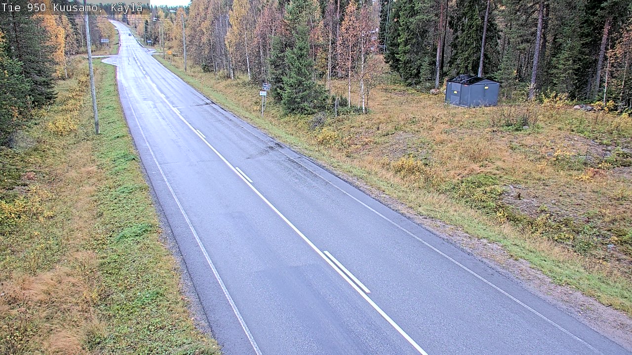 Weather Camera Image Road 950 Kuusamo, Käylä, Kuusamo, Pohjois-Pohjanmaa
