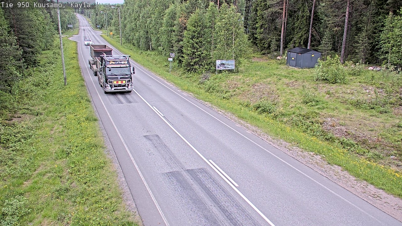 Kelikamerat Kuva Tie 950 Kuusamo, Käylä, Kuusamo, Pohjois-Pohjanmaa
