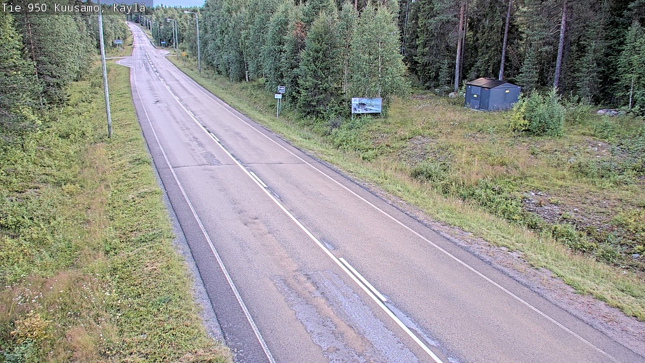Kelikamerat Kuva Tie 950 Kuusamo, Käylä, Kuusamo, Pohjois-Pohjanmaa