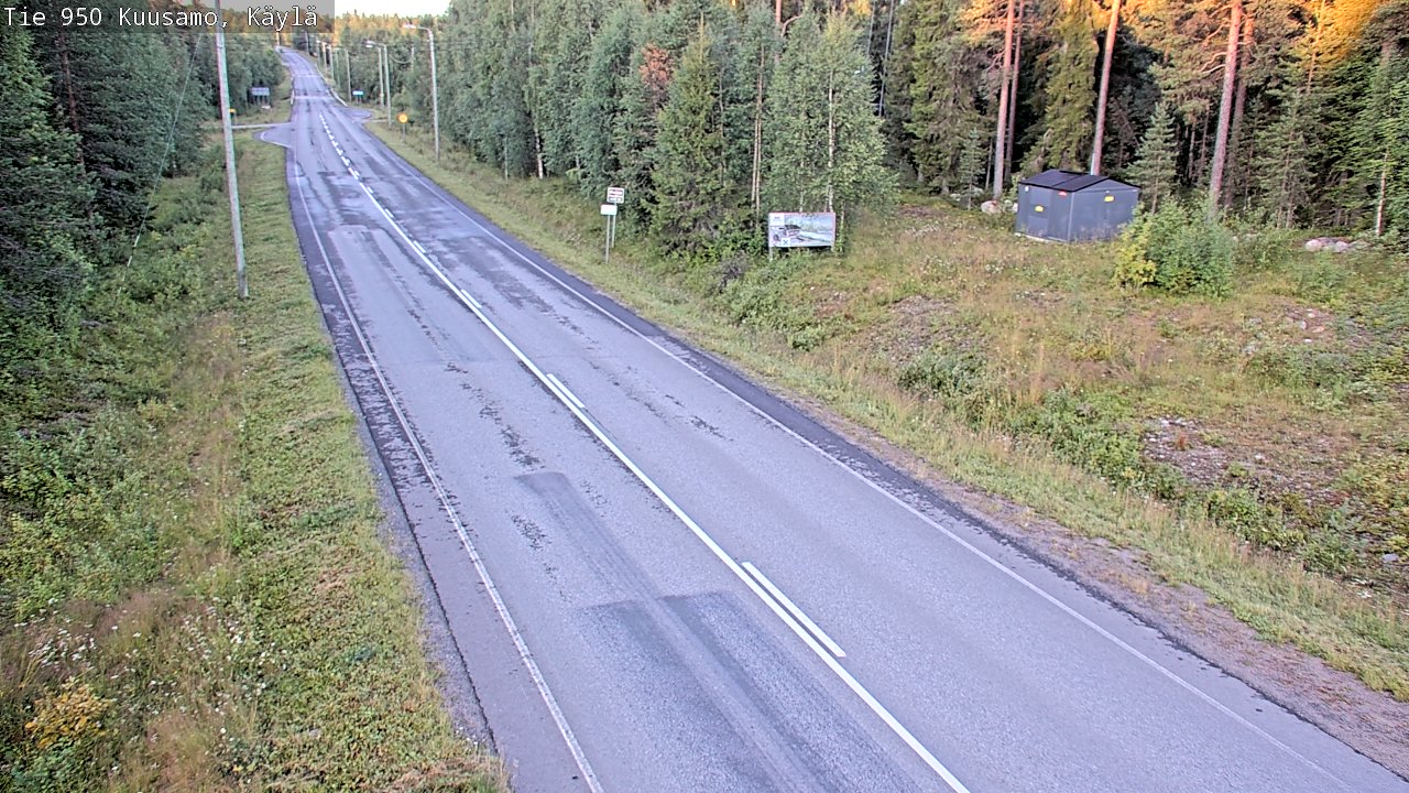 Kelikamerat Kuva Tie 950 Kuusamo, Käylä, Kuusamo, Pohjois-Pohjanmaa