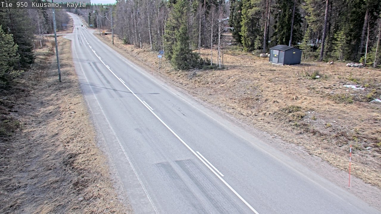 Kelikamerat Kuva Tie 950 Kuusamo, Käylä, Kuusamo, Pohjois-Pohjanmaa