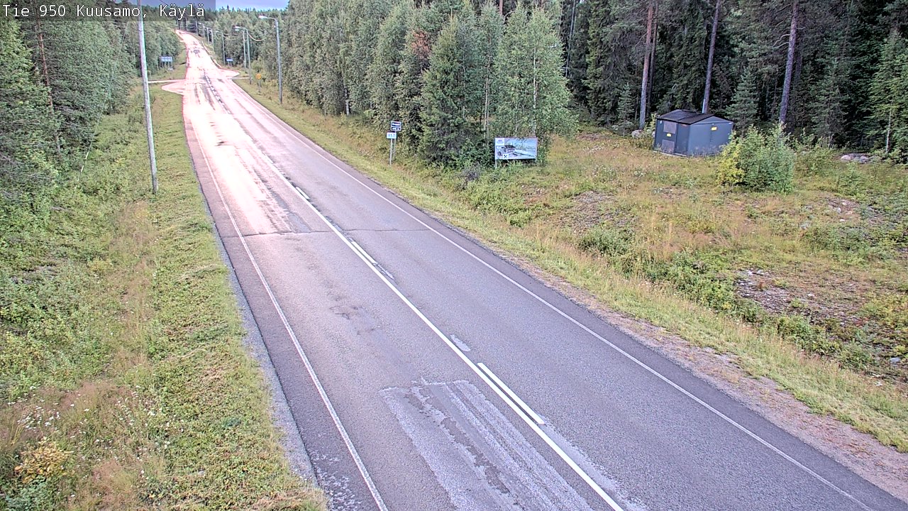 Kelikamerat Kuva Tie 950 Kuusamo, Käylä, Kuusamo, Pohjois-Pohjanmaa