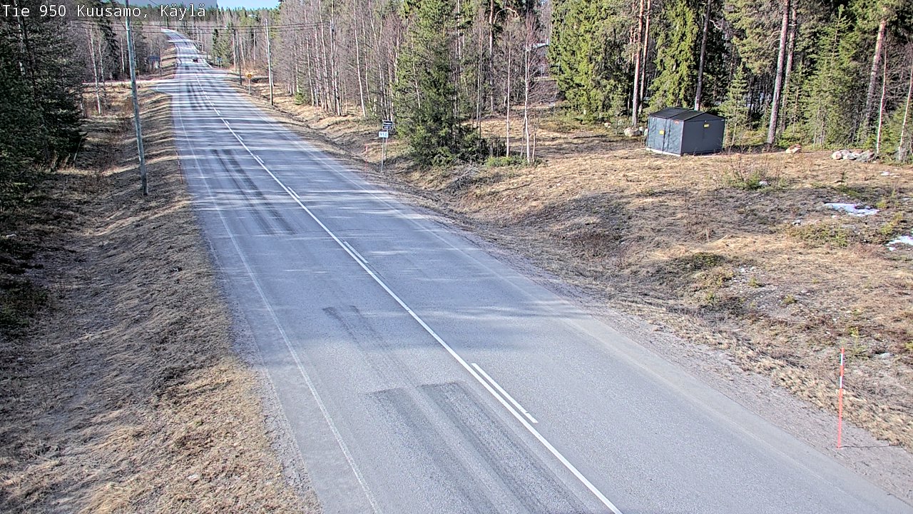Kelikamerat Kuva Tie 950 Kuusamo, Käylä, Kuusamo, Pohjois-Pohjanmaa