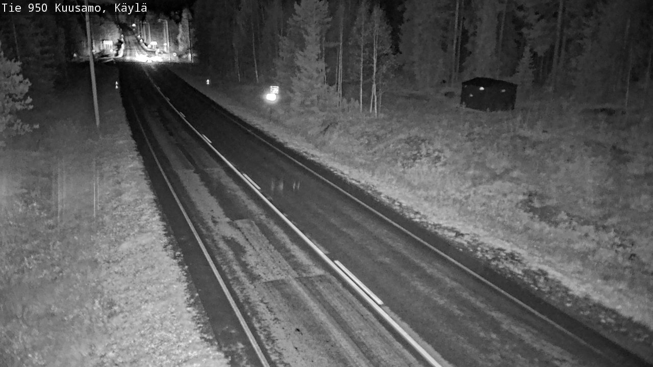 Weather Camera Image Road 950 Kuusamo, Käylä, Kuusamo, Pohjois-Pohjanmaa