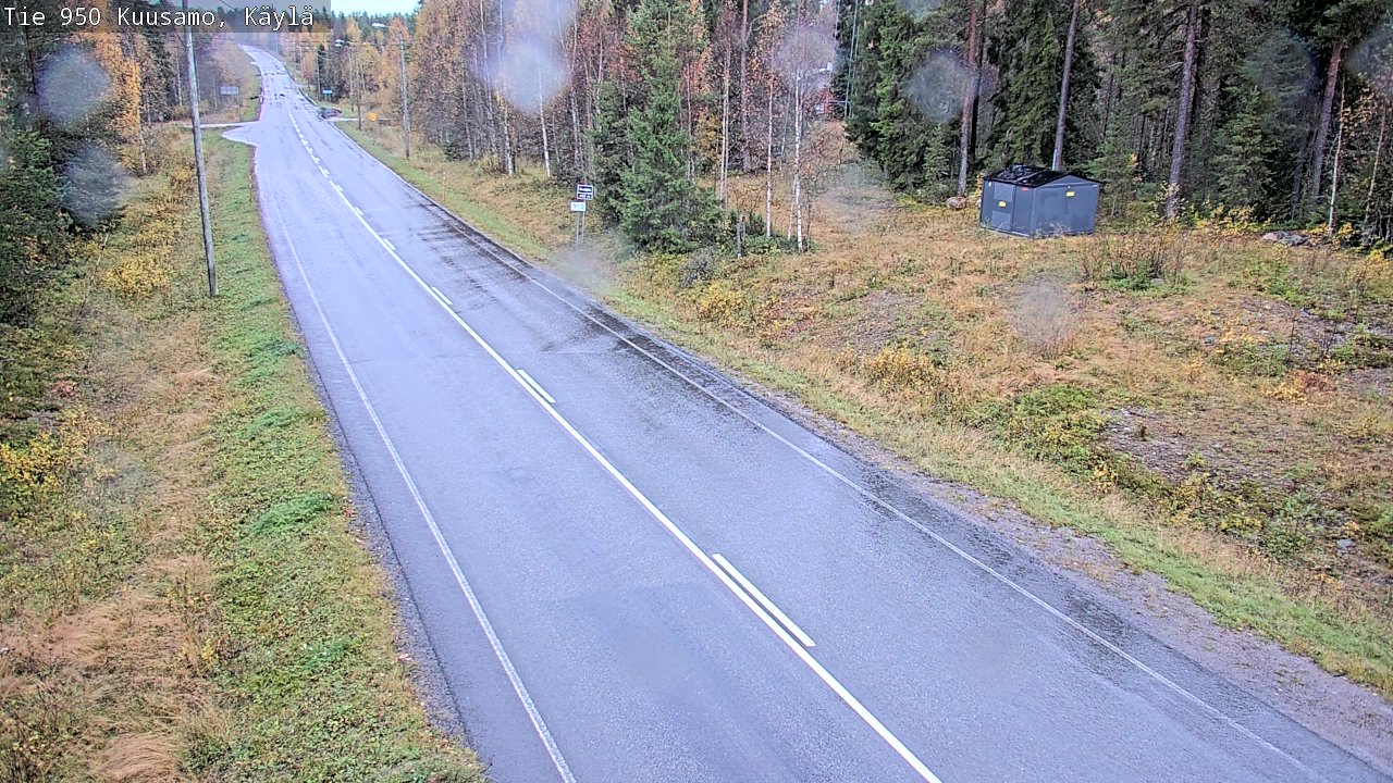 Weather Camera Image Road 950 Kuusamo, Käylä, Kuusamo, Pohjois-Pohjanmaa