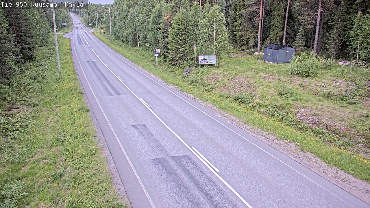 Kelikamerat Kuva Tie 950 Kuusamo, Käylä, Kuusamo, Pohjois-Pohjanmaa
