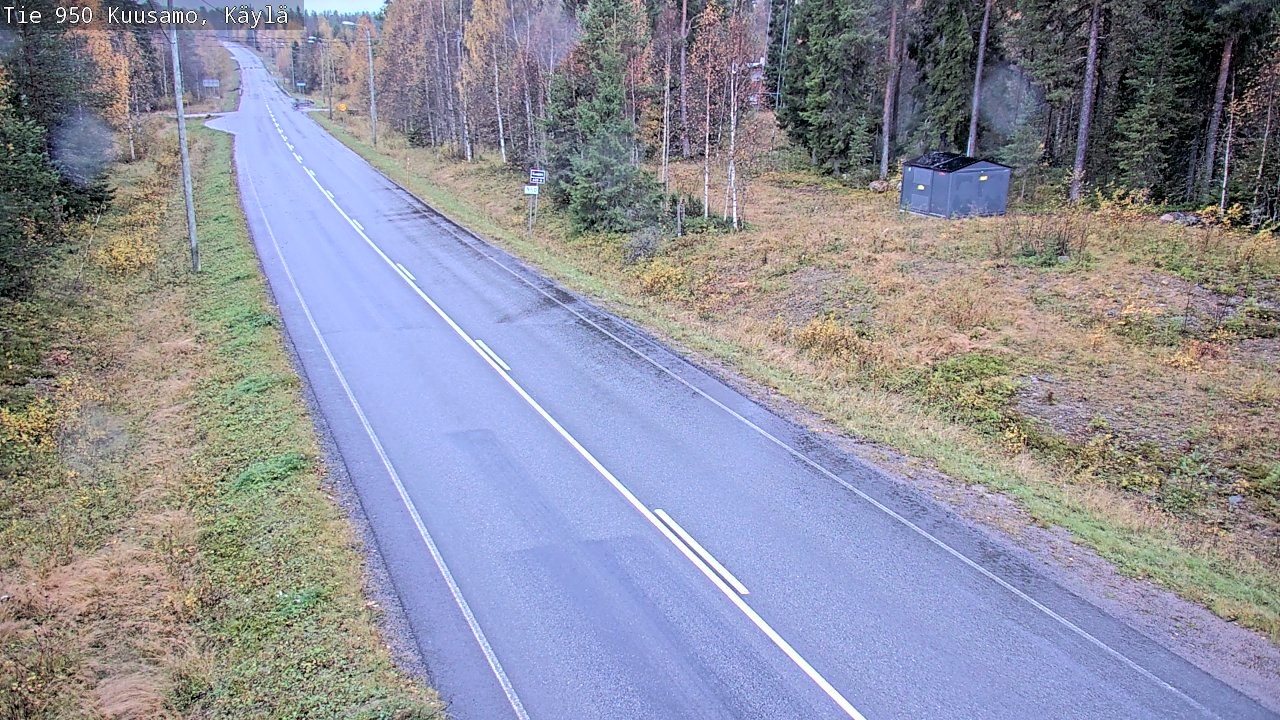 Weather Camera Image Road 950 Kuusamo, Käylä, Kuusamo, Pohjois-Pohjanmaa