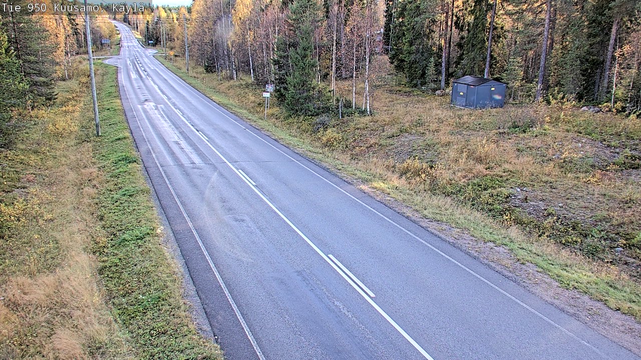 Weather Camera Image Road 950 Kuusamo, Käylä, Kuusamo, Pohjois-Pohjanmaa